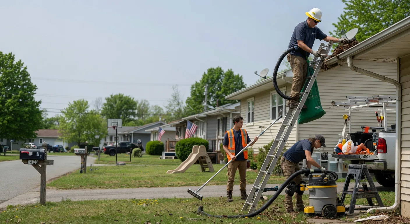 Gutter Installation in South Roxana, IL near me